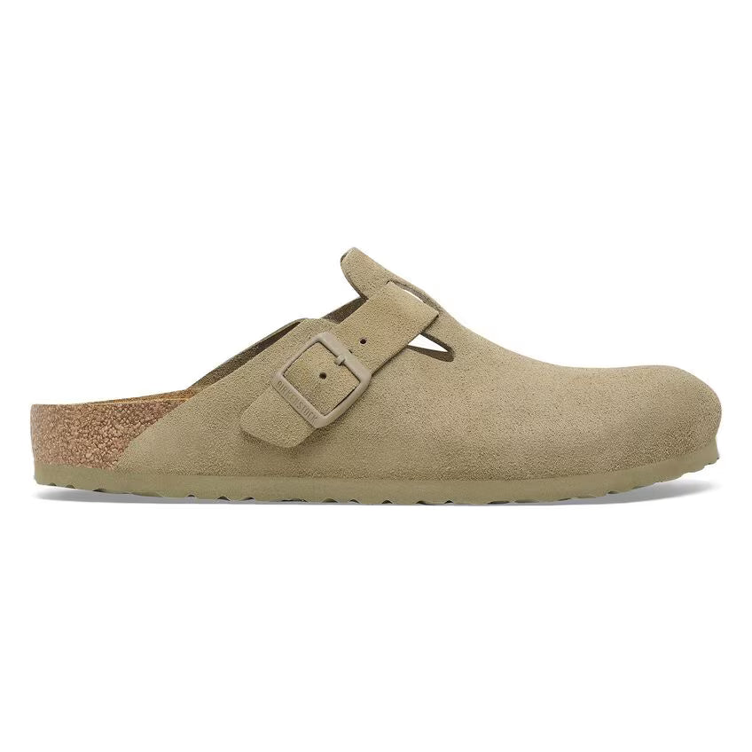 Boston Suede Leather - Faded Khaki (Teen)