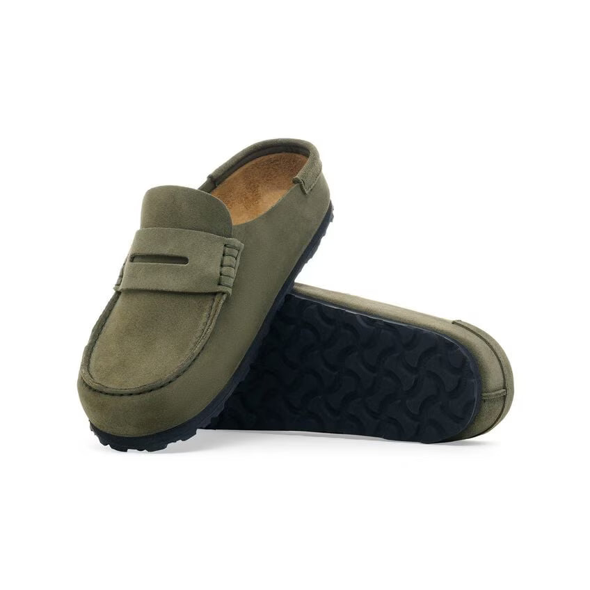 Naples Wrapped Suede Leather - Thyme (Woman)
