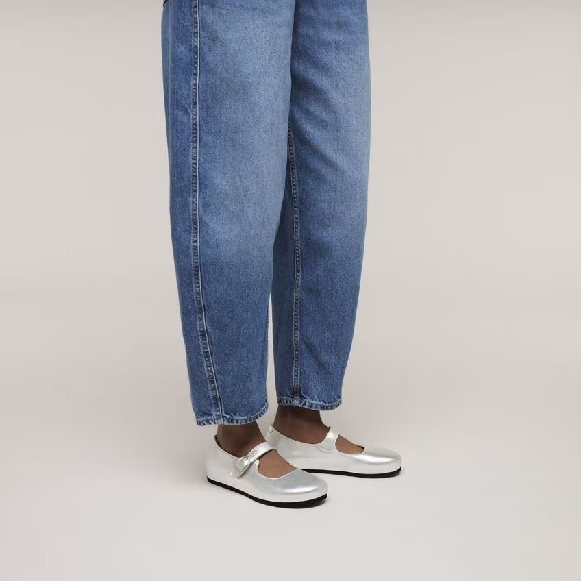 Santa Clarita Leather - Silver (Women)