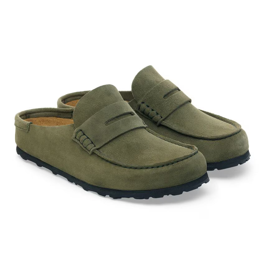Naples Wrapped Suede Leather - Thyme (Woman)