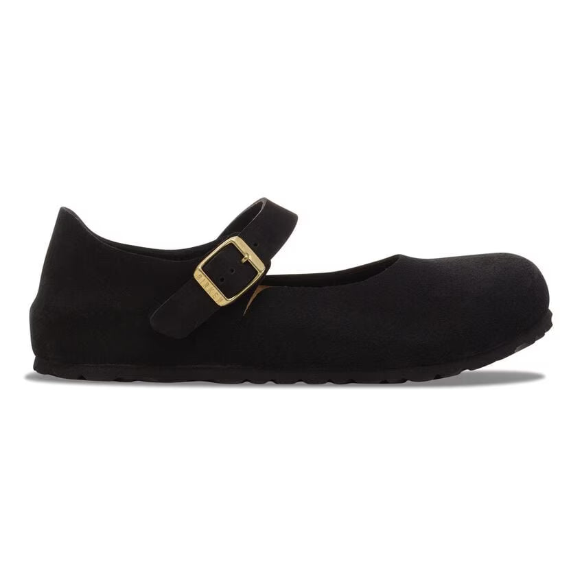 Mantova Suede Leather - Black (Women)
