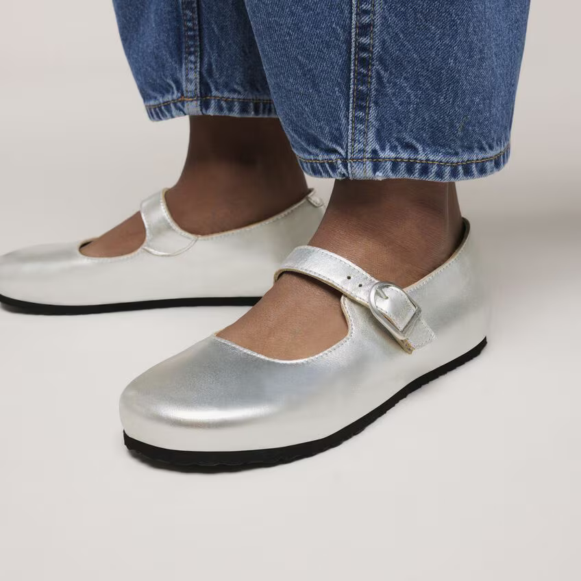 Santa Clarita Leather - Silver (Women)