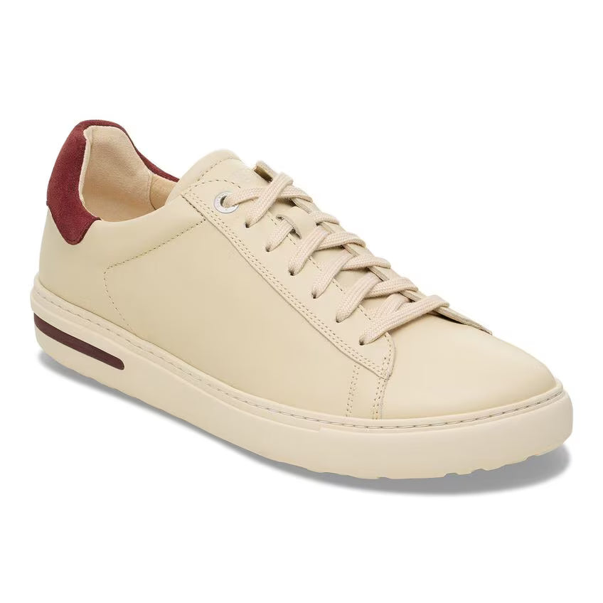 Bend Low Leather - Eggshell/Zinfandel (Women)