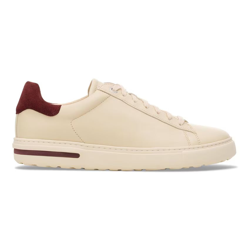 Bend Low Leather - Eggshell/Zinfandel (Women)