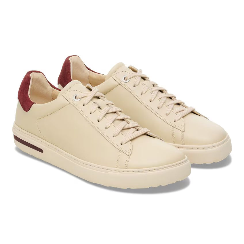 Bend Low Leather - Eggshell/Zinfandel (Men)